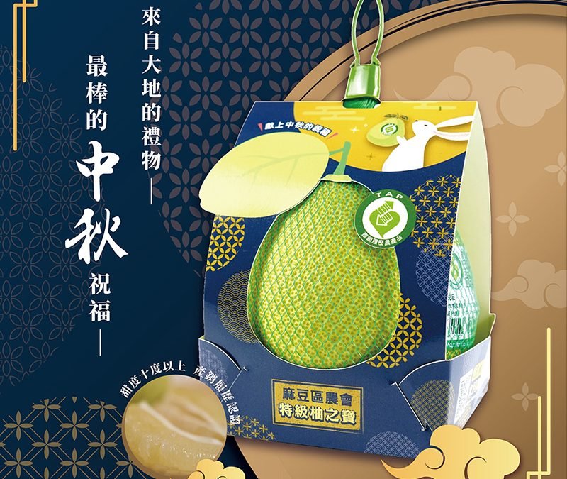 【新品上市】最棒的中秋祝福—麻豆文旦柚子禮盒於全台7-11上市